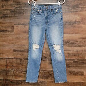 Madewell Jeans Size 25 The Perfect Vintage High Rise Denman Wash Stretch Denim